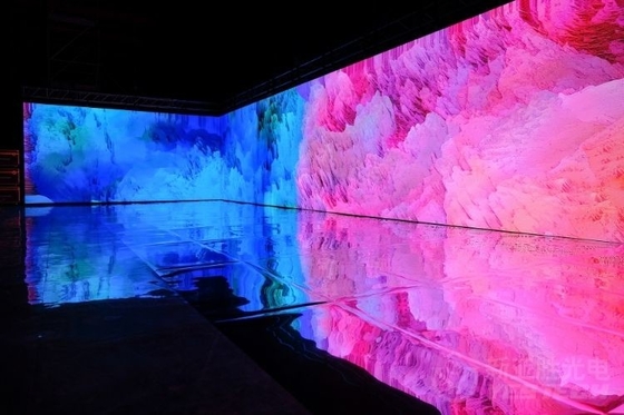 Display in alluminio a stampa a LED a colori pieni P4 Display video a LED SMD2121 Garanzia di tre anni