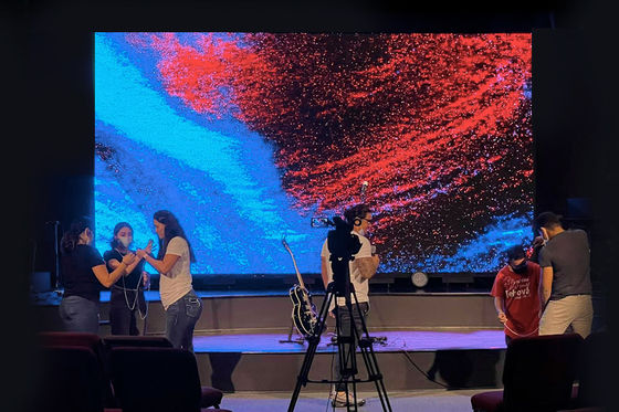 COB P2.5 Smd2121 Monitor LED a noleggio con telaio in alluminio pressofuso a colori