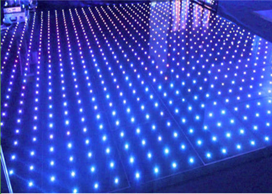 Cina SMD3535 Sound Active Dj Led Disco Dance Floor Panels di luce bianca calda
