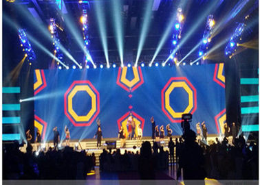 4K Interior chiaro P2 Mega Stage Sfondo Fiera commerciale Video Wall Screen Display a LED a colori piatti