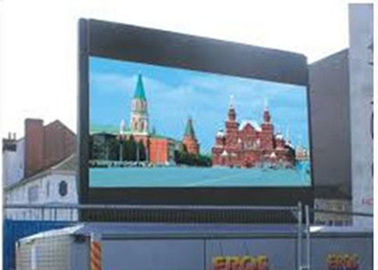 Display a LED full color P5 Car Sign Display Display a LED Video con armadio in alluminio
