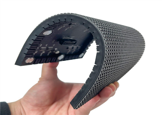 Flessibile Soft P3 P4 P2.5 Modulo Pallabile Circolare SMD 2121 Soft Circle Video Wall