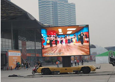 P8 Acqua resistente all'aria aperta Pubblicità a colori Hanging Led Display Screen Billboard alta luminosità
