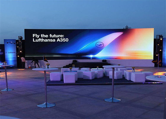 Display dettagliato e accattivante con risoluzione di 32x32 punti Pixel e 160x160 punti Gabinetto per display LED a noleggio