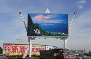 Grandi cartelloni pubblicitari esterni a LED impermeabili P8 per centri commerciali / Highway