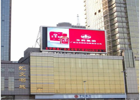 Schermo LED SMD per esterni P10, pixel da 10 mm, luminosità 5000 cd/m2