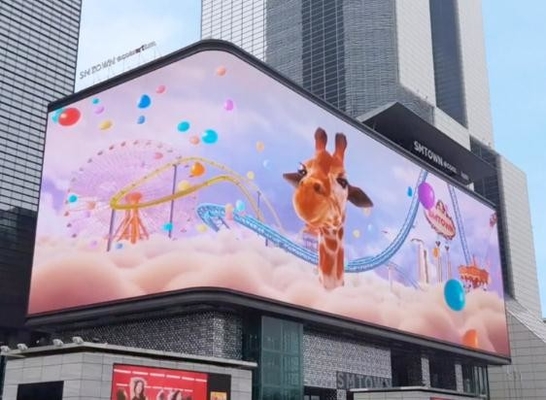P8 Panelli di visualizzazione a LED per pubblicità esterna a colori pieni Alta luminosità