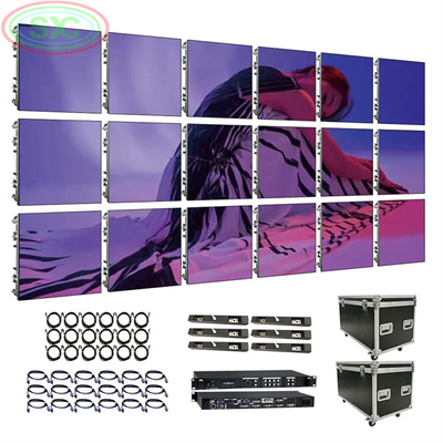 Colorato P3.91 Indoor Rental LED display LED cartellone pubblicitario per nightclub spettacoli teatrali