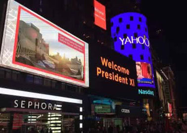 Schermo in alluminio a fusione SMD P4 Waterproof Outdoor Billboard, Road LED Screen Display