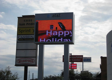 10mm pixel pitch Outdoor LED billboard a colori, pubblicità commerciale LED display