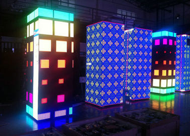 P3 SMD Indoor RGB LED Rental Screen, Full Color 2500nits Luminosità Materiale del telaio ferro/acciaio