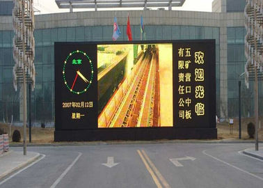 Pubblicità all'aperto a colori LED Billboard Street Big P10 con 3 anni
