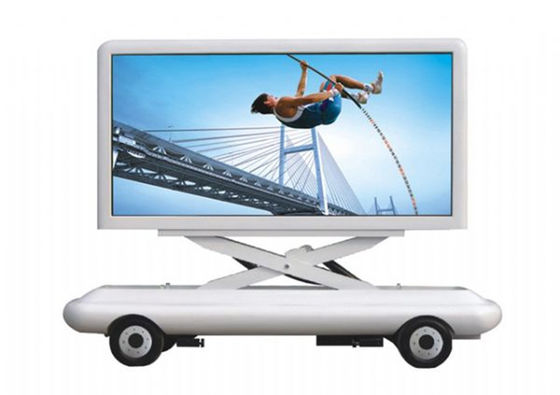 Prezzo buono P10 schermo a LED mobile a colori / schermo video a LED per la pubblicità in linea
