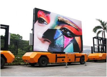 Esterno Full HD video a colori camion montato schermi a led pubblicità multimediale P10