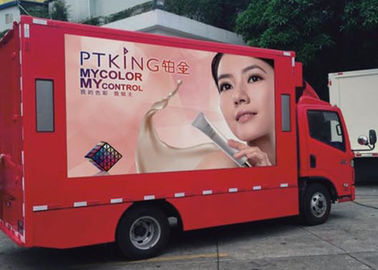 1R1G1B P10 Mobile Truck Led Display Outdoor Full Color Advertising Trailer Sign