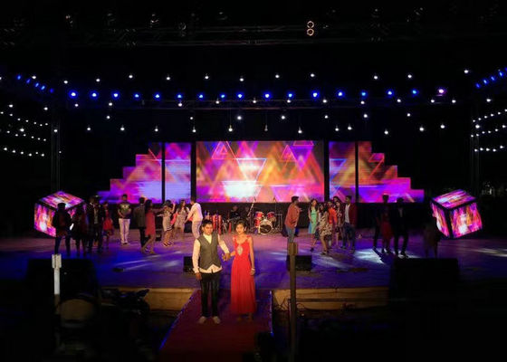 Armadio standard in alluminio pressofuso SMD1515 P2.5 Display a colori per interni pavimento da ballo a led interattivo