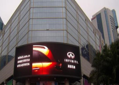 Panelli pubblicitari all'aria aperta a colori del centro commerciale montati a parete 4x6m