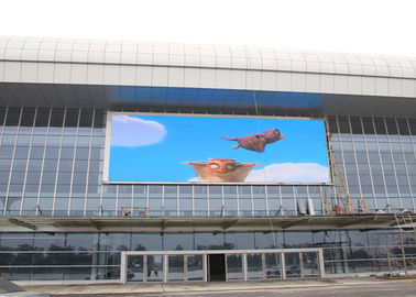 Noleggio schermo curvo fisso/noleggio Pubblicità P16 Outdoor LED Screen Video Wall Display Alta risoluzione