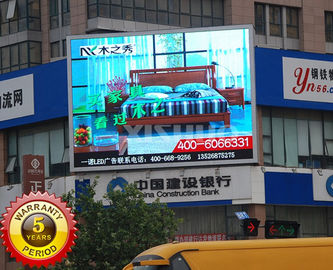 Display LED pubblicitario a LED RGB trasparente Densità dei cartelloni 10000 3G controllo WIFI display a LED ad alta risoluzione
