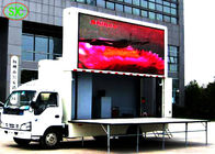 L'esposizione di LED mobile all'aperto del camion p4.81 di colore pieno ha condotto il rimorchio digitale mobile del cartellone pubblicitario