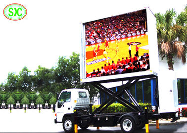 P10 all'aria aperta, impermeabile, leggero, rimorchio, camion mobile, schermo pubblicitario LED ad alta definizione