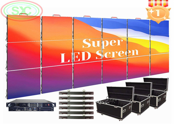 Visualizzazione del pannello a LED a noleggio Display di testo Documenti con luminosità di bilanciamento del bianco 2500cd/m2