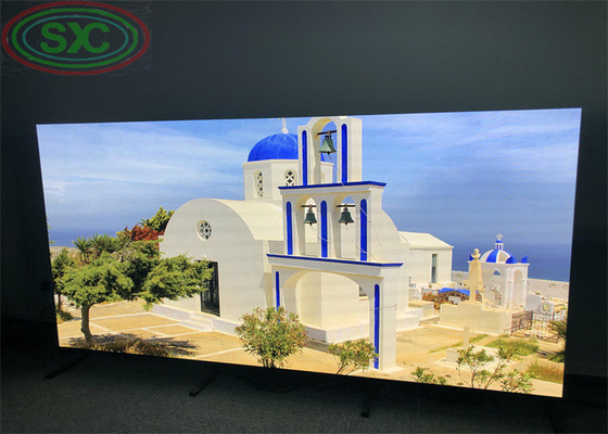 Display a LED a noleggio di palcoscenico, P3 interno con alluminio a fusione a stampo, 128 X 64 Dot Matrix