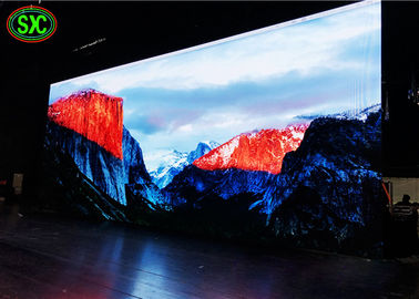 Screen di noleggio Ultra HD Small Pitch P2.5 Indoor LED Screen Panel, Aluminum LED Cabinet With Nova System