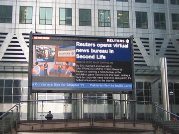 Display LED a colori esteriori SMD P5.95 Display LED a colori esteriori 1R1G1B Pubblicità LED Billboard