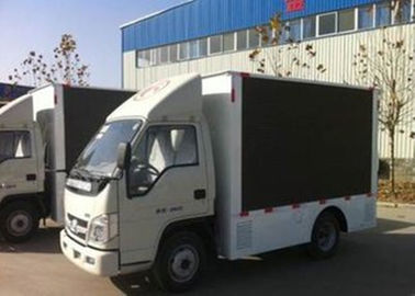 P10 Veicolo pubblicitario Touring Mobile Outdoor Ignifugabile LED Video Parete Cinema Auto