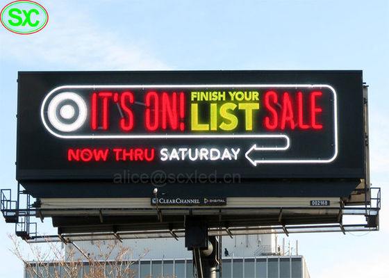 Il RGB ultra sottile P6 P8 IP65 ha condotto i tabelloni per le affissioni di pubblicità con la garanzia 3-*Year