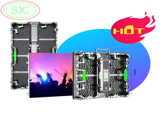 Display LED ad alta risoluzione per noleggio all'aperto P6 RGB a colori pieni con MBI 5024 IC