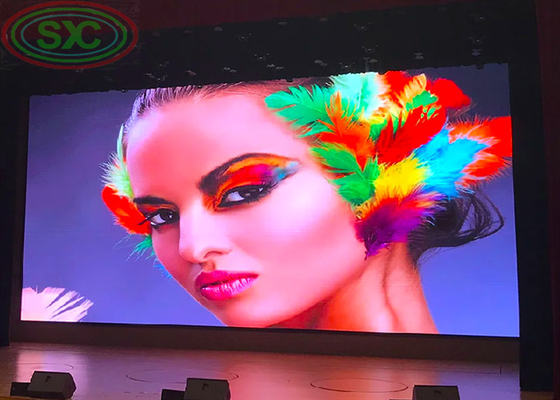 SMD2121 Display in alluminio a colata a colori interni a LED P3 576X576mm