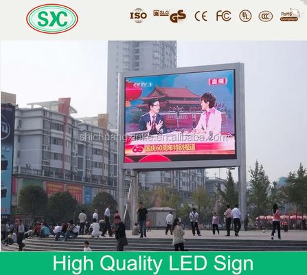 Display all'aperto a LED IP65 con SMD2121 LED Controllo senza soluzione di continuità per la pubblicità