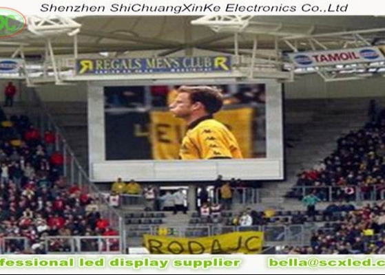 P10 display a LED dello stadio a colori, schermo video a LED ad alta luminosità display a LED dello stadio