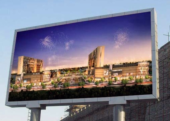 Billboard Outdoor LED Video Wall P8 Alto luminosità Display a LED a colori in alluminio
