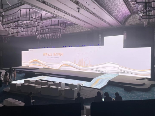 Supermercato interno Stadio P5 a colori piatti installazione fissa Big LED Video Wall Billboard