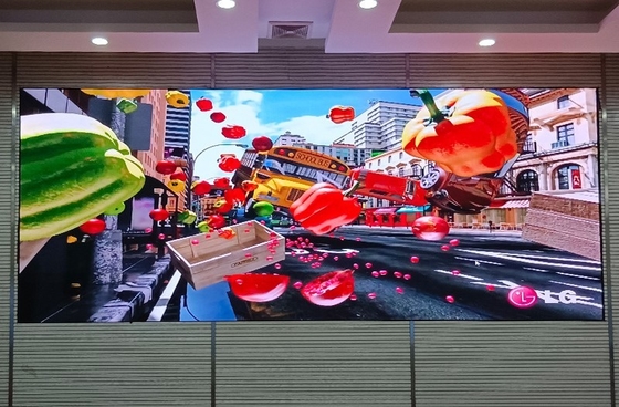 Parete video LED digitale ad alta risoluzione P3 Alta luminosità a colori