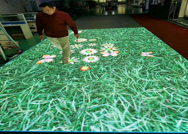 Cina SMD3535 Sound Active Dj Led Disco Dance Floor Panels di luce bianca calda