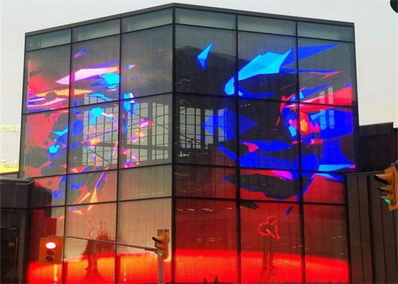 Pubblicità di centri commerciali G3.9-P7.81 Display LED trasparente ultra-sottile