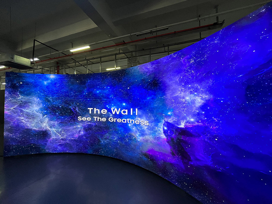P2 film a colori al noleggio al coperto micro LED display video pannello murario per schermo pubblicitario concerto palcoscenico
