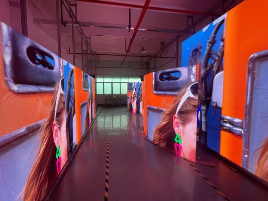 Noleggio Monitor LED per Palco RGB Personalizzato 2200nits Dimensione Modulo 256mm X 128mm 	display led pubblicitario commerciale