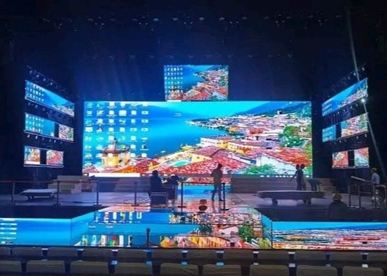 HD Full Color Smd 2121 Steel Box P5 Stage LED Screen con garanzia di 3 anni