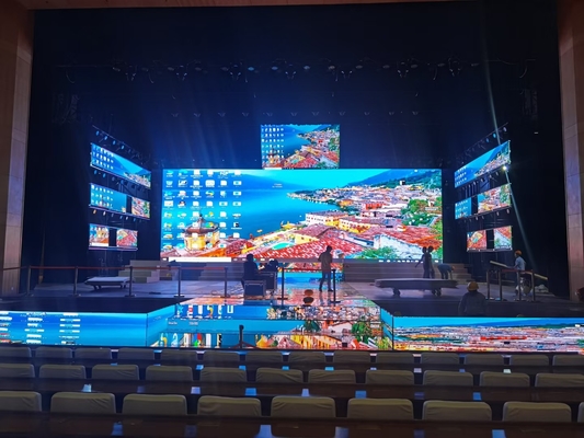 HD Outdoor LED Rental Screen Full Color P6 SMD3535 960mm X 960mm schermi a LED pubblicitari