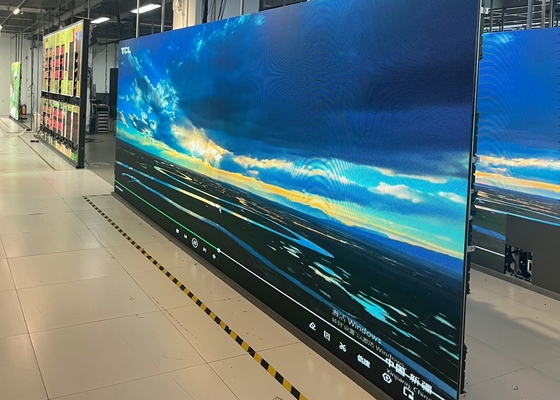P2 Pubblicità all'interno schermo a LED a noleggio, a colori, con alimentazione Meanwell, 128 mm x 64 mm