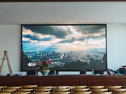 P2.5 Immagine video a colori pieni LED in alluminio a fusione 10000 punti/metro quadrato Densità di pixel