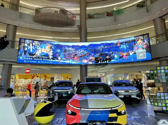 P4 Display a LED in scatola in alluminio a fusione