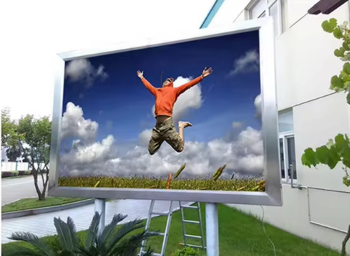 Grande schermo video a LED P4 / 64*32 Risoluzione a matrice di punti Display a LED a colori pieni RGB