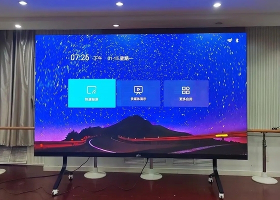 P2.5 Immagine video a colori pieni LED in alluminio a fusione 10000 punti/metro quadrato Densità di pixel