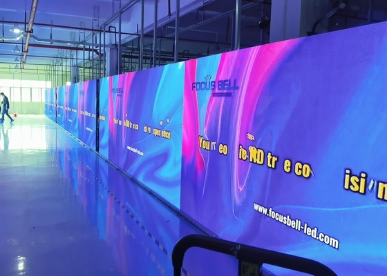 P2.5 Immagine video a colori pieni LED in alluminio a fusione 10000 punti/metro quadrato Densità di pixel